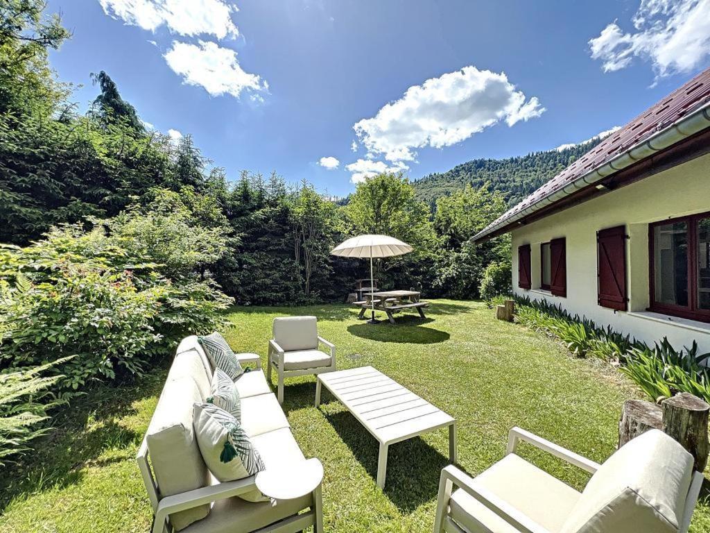 Les Cimes Blanches Cledicihome Chalet 10 Pers Spa & Grand Terrain 4 Minutes Des Pistes La Bresse Exteriör bild