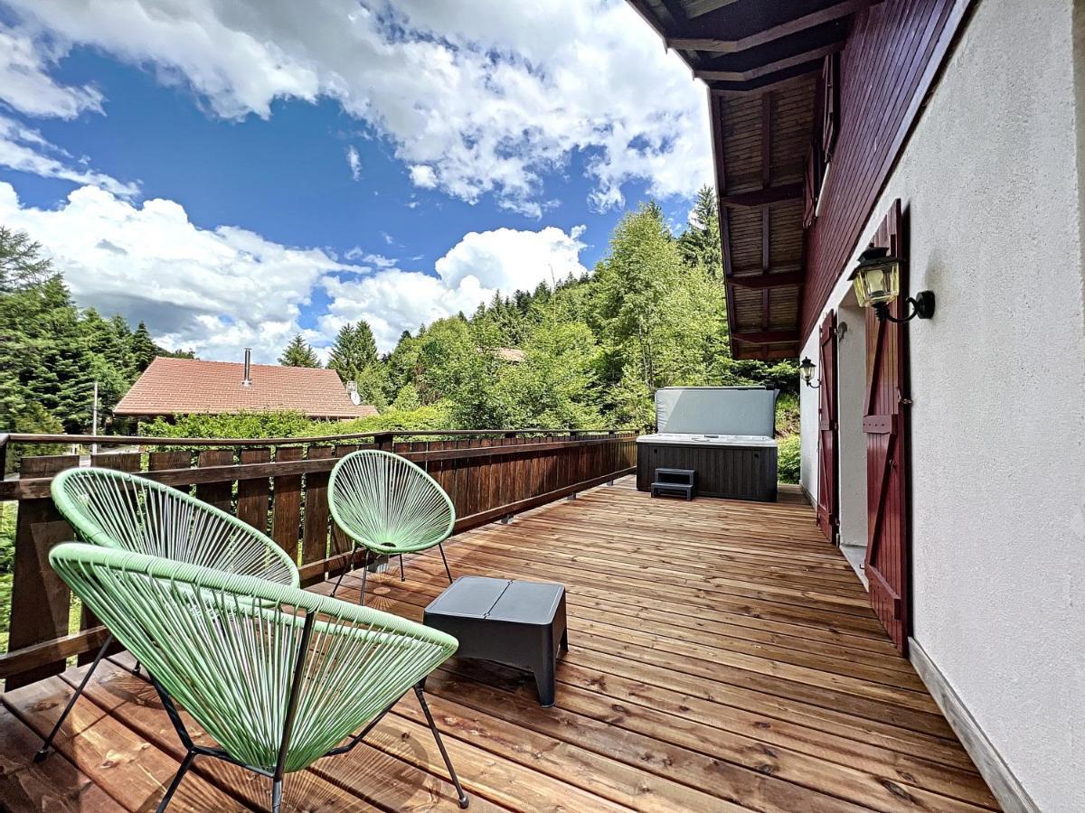 Les Cimes Blanches Cledicihome Chalet 10 Pers Spa & Grand Terrain 4 Minutes Des Pistes La Bresse Exteriör bild