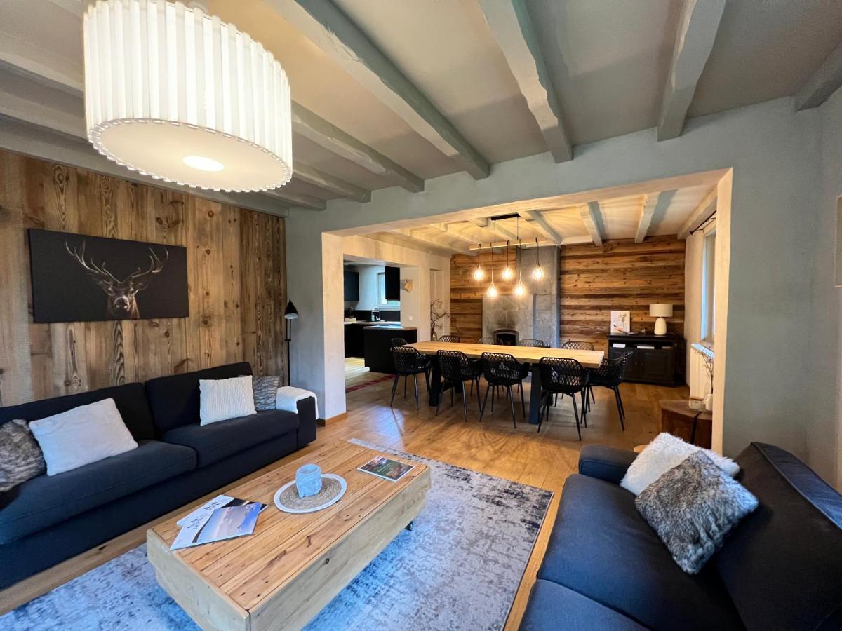 Les Cimes Blanches Cledicihome Chalet 10 Pers Spa & Grand Terrain 4 Minutes Des Pistes La Bresse Exteriör bild