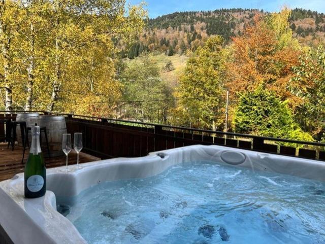 Les Cimes Blanches Cledicihome Chalet 10 Pers Spa & Grand Terrain 4 Minutes Des Pistes La Bresse Exteriör bild